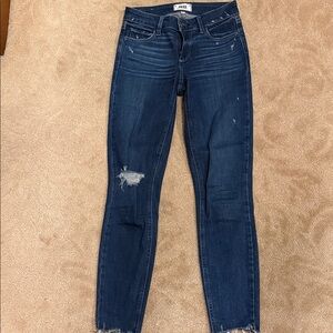 PAIGE Dark Blue Skinny Jeans for Women